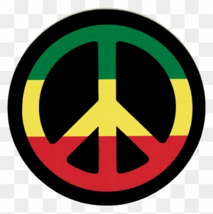 Peace Sign - Peace And Love Rasta