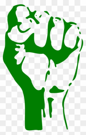 Raised Fist Black Power Logo - Solidarity Fist - Free Transparent PNG