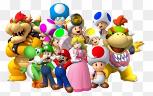Group Art - Super Mario Characters Group