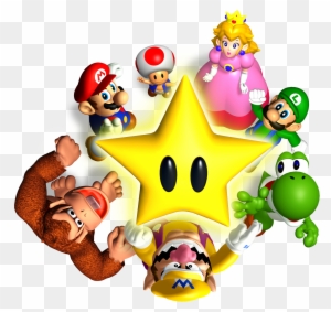 Mario Party Cast 2 - Super Mario Party Png