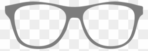 Grey Clipart Sunglasses - Glasses Icon