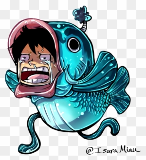 Here's My Latest Masterpiece, A Crying Fish Luffy For - Luffy Fish Costume
