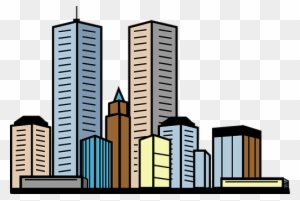 City Buildings Skyscrapers Towers Urban Ci - Building Image Clip Art