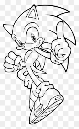 Shadow From Sonic Coloring Page Sonic The Hedgehog Drawing