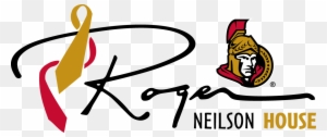 Roger Neilson House Is One Of Only Six Pediatric Care - Nhl Ottawa Senators Multi-use Colored Decal, 5" X 6"