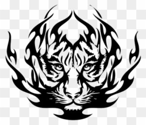 Tigre, Astratto, Animale, Tiger, Sumatra, Images Png - Tribal Tiger Face Tattoos