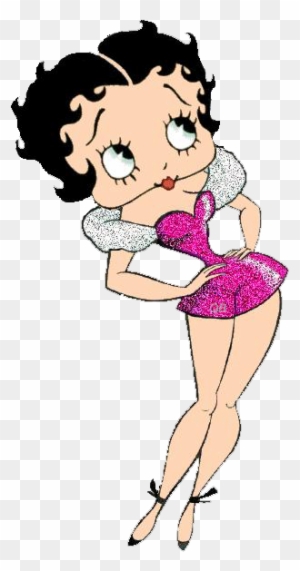 open lace back dress Betty Boop Pretty In Pink Dress – Goodies Galore the Betty Superstore main image 0
