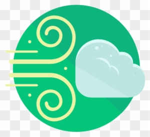 Wind Free Icon - Strong Wind Icon Png