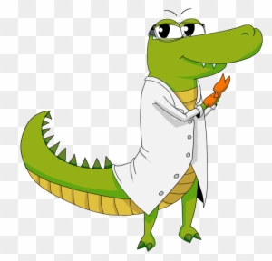 Safety - Dinosaur Wearing A Lab Coat
