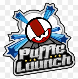 Puffle Launch - Club Penguin Puffle Launch Logo