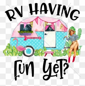 Rv Having Fun - Vintage Trailer Logos