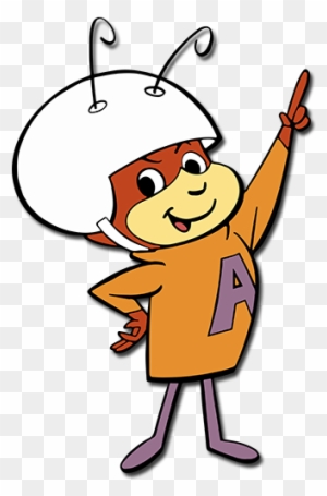 Atom Ant Character Fanart - Atom Ant Logo
