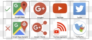 App Titles And Icons That Are So Similar To Those Of - Google Maps