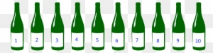 Bottles, Green, Ten, Labels, Drink - Drink