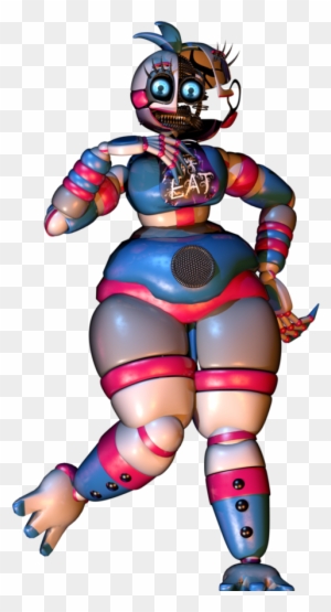 fnaf/c4d]funtime Chica Herogollum Design Update 1 - Fnaf Funtime