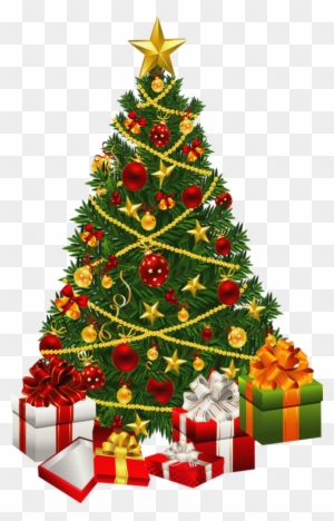 animated christmas tree with presents