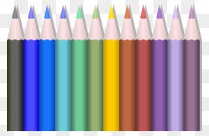 Colored Pencils Clip Art - Color Pencil Clipart Png