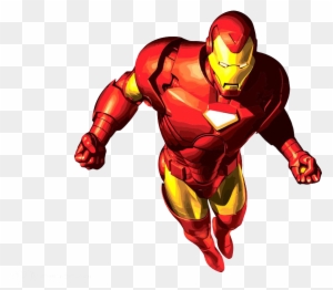 Iron Man Cartoon Superhero Clip Art - Iron Man Comic Book Character