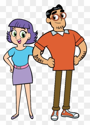 Mom And Dad Clipart - Mom And Dad Cartoon - Free Transparent PNG ...