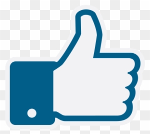 Thumb Up Icon Free Vector Png Graphic Cave - Facebook Like Thumb Transparent