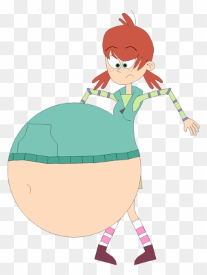 Scarlett Bloated By Angry-signs - Belly Expansion Anime Bloated - Free  Transparent PNG Clipart Images Download