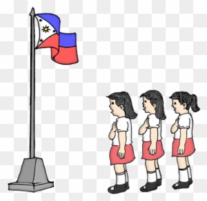 Philippines National Anthem Clip Art - Singing The Philippine National Anthem