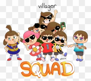 Villagen 0 Squad Super Smash Bros - Animal Crossing Villagers Squad