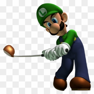 Luigi From The Official Artwork Set For - Mario Sports Superstars 3ds - Game Code - Instant Download