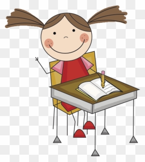 Girl Desk - Class Rules For Kindergarten