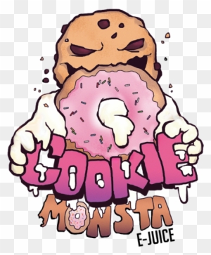 Cookie Monsta By Ruthless - Cookie Monsta E Liquid - Free Transparent PNG  Clipart Images Download