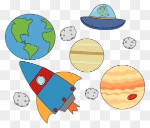 Planets Clip Art - Clip Art Outer Space