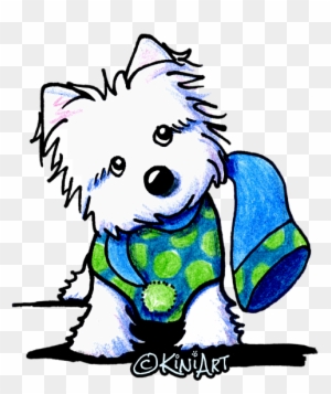 Bleed Area May Not Be Visible - West Highland White Terrier