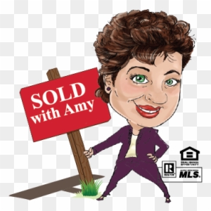 Real Estate Girl Agent Clipart