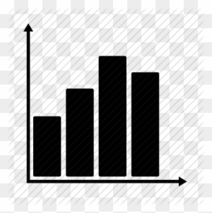 Bar Chart Icon Black And White Clipart - Bar Chart Icon