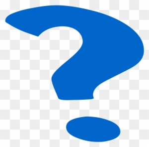 Blue Question Mark - Moving Animated Question Mark