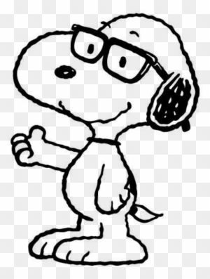 Snoopy Nerd By Bradsnoopy97 On Deviantart - Snoopy Thumbs Up