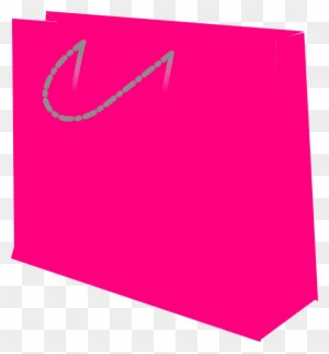 Bag Clip Art - Pink Shopping Bag Clipart