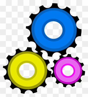 Clock Gears Clipart Gear Clip Art At Clker Com Vector - Gear Clipart