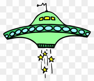 Spaceship Clipart Flying Saucer - Free Clipart Sci Fi