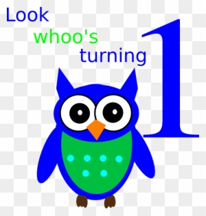 Look Whos Turning One Camden Clip Art At Clker - Look Whos Turning One