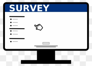 Clipart - Online Survey Icon