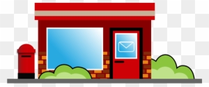 Clipart Post Office - Post Office Clipart