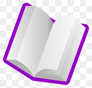 Purple Book Clip Art At Clker Com Vector Online Clipart - Book Clip Art Purple