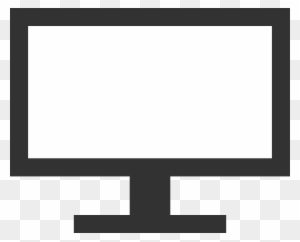 Grey Minimal Puter Screen Monitor 2400px Lion S Den - Black And White Computer Monitor