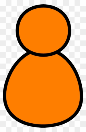 Orange User Clip Art At Clker - Clipart System User