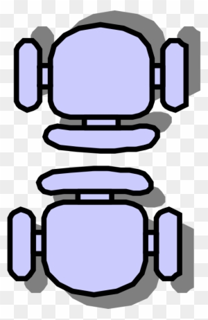 Free Classroom Seat Layouts - Chair Clipart Top View