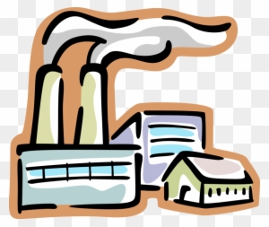 Ideal Natural Resources Clipart Factory With Smokestack - Smoke Stack Clip Art Transparent