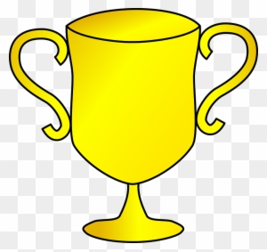 World Cup Trophy Clipart - Simple Cartoon Trophy