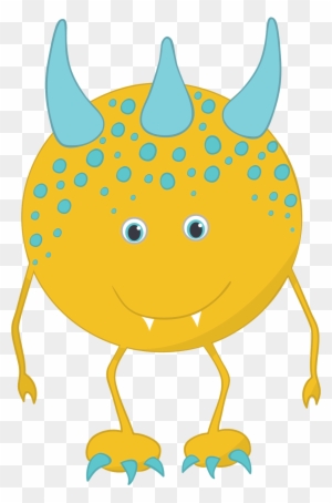 Classdojo Monsters - Cute Yellow Monster Clipart