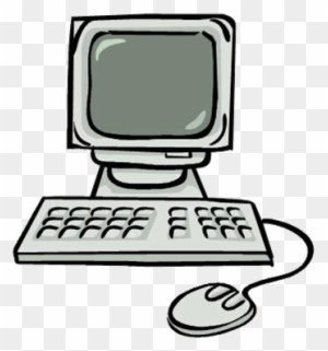We Offer Internet Computers, Computers For Using Microsoft - Cartoon Picture Of A Computer